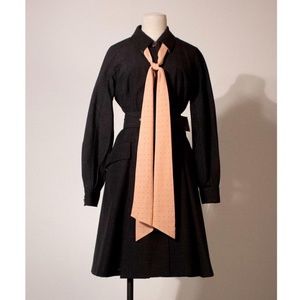 VINTAGE 💖 Christian Dior Belted Coat Dress